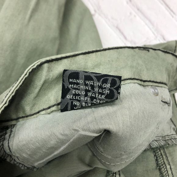 NWT Royal Blue Women Sofia Jeans Size 15 X 32 Olive Green Denim B209 -28 - Picture 12 of 16